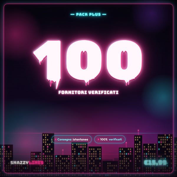 Pack — 100 Fornitori Verificati + Fornitore Italiano con Pag alla Consegna (Scarpe, magliette, felpe, pantaloni, cappelli, accessori, cinture, maglie calcio, elettronica, giocattoli e tanto altro)
